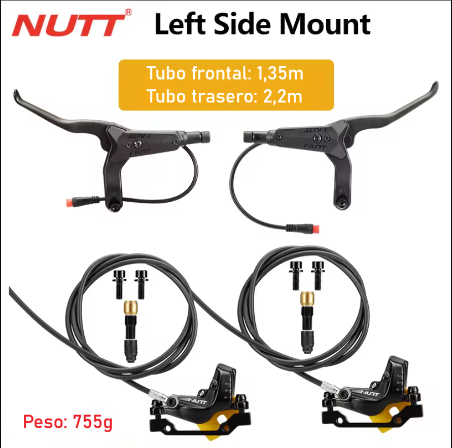 Frenos Hidráulicos NUTT 4 Pistones Y-5