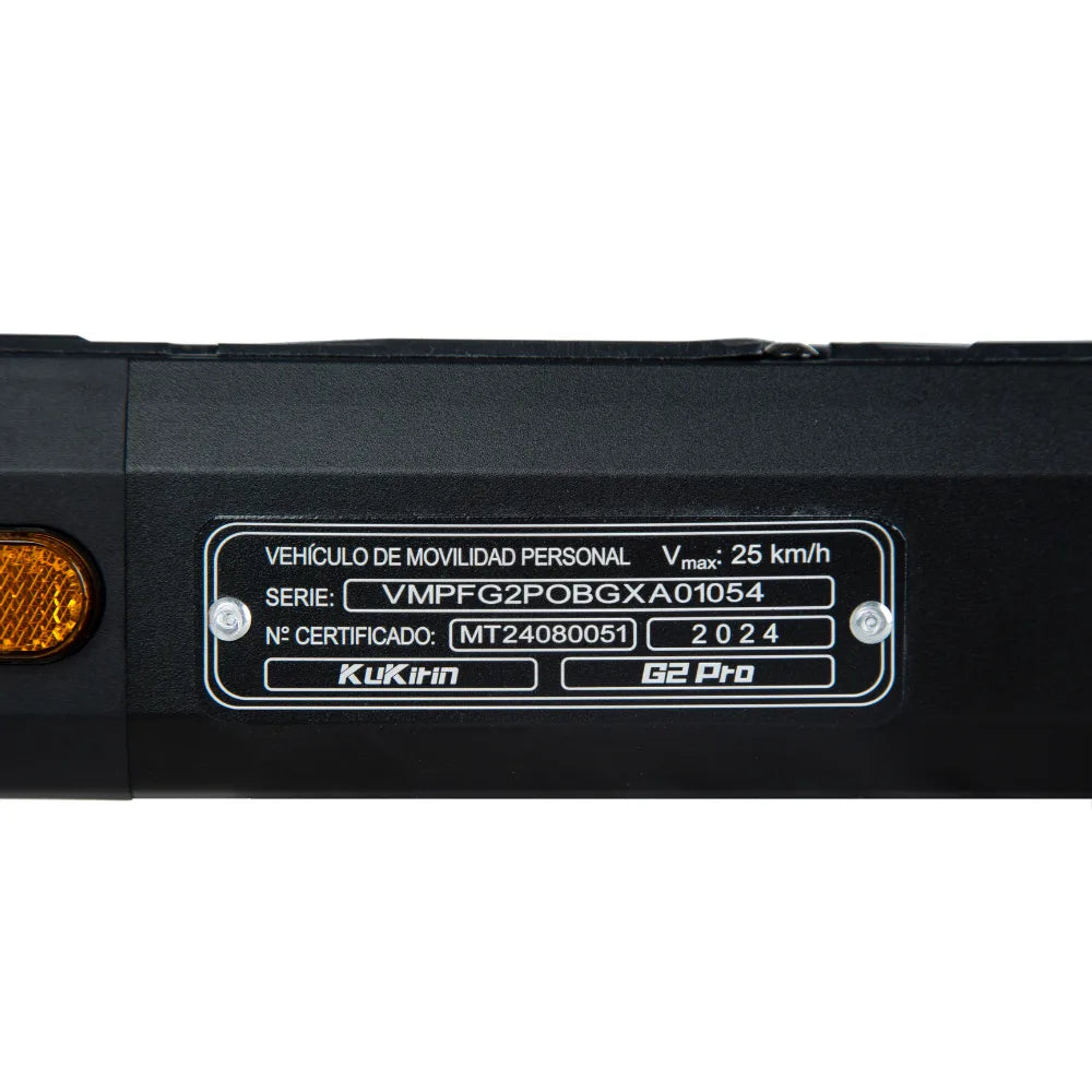 Kukirin G2 Pro Homologado DGT 600W | ZoomerScooters