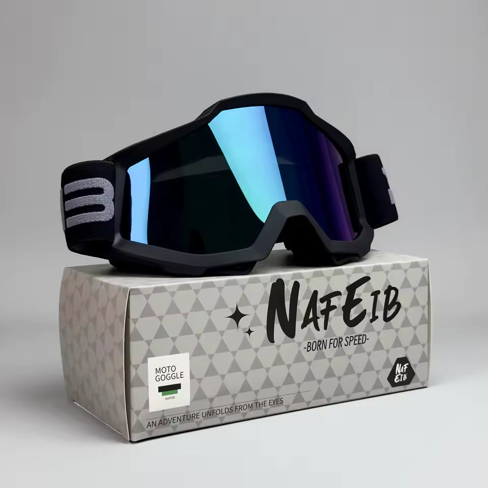 NAFEIB Brille/Visier: Born for Speed Motocross