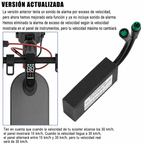 Deslimitador para Xiaomi Electric Scooter 4, 4 Lite, 4 Ultra y 3 Lite. Elimina o activa el límite fácilmente. Plug & play y compatible con app original.