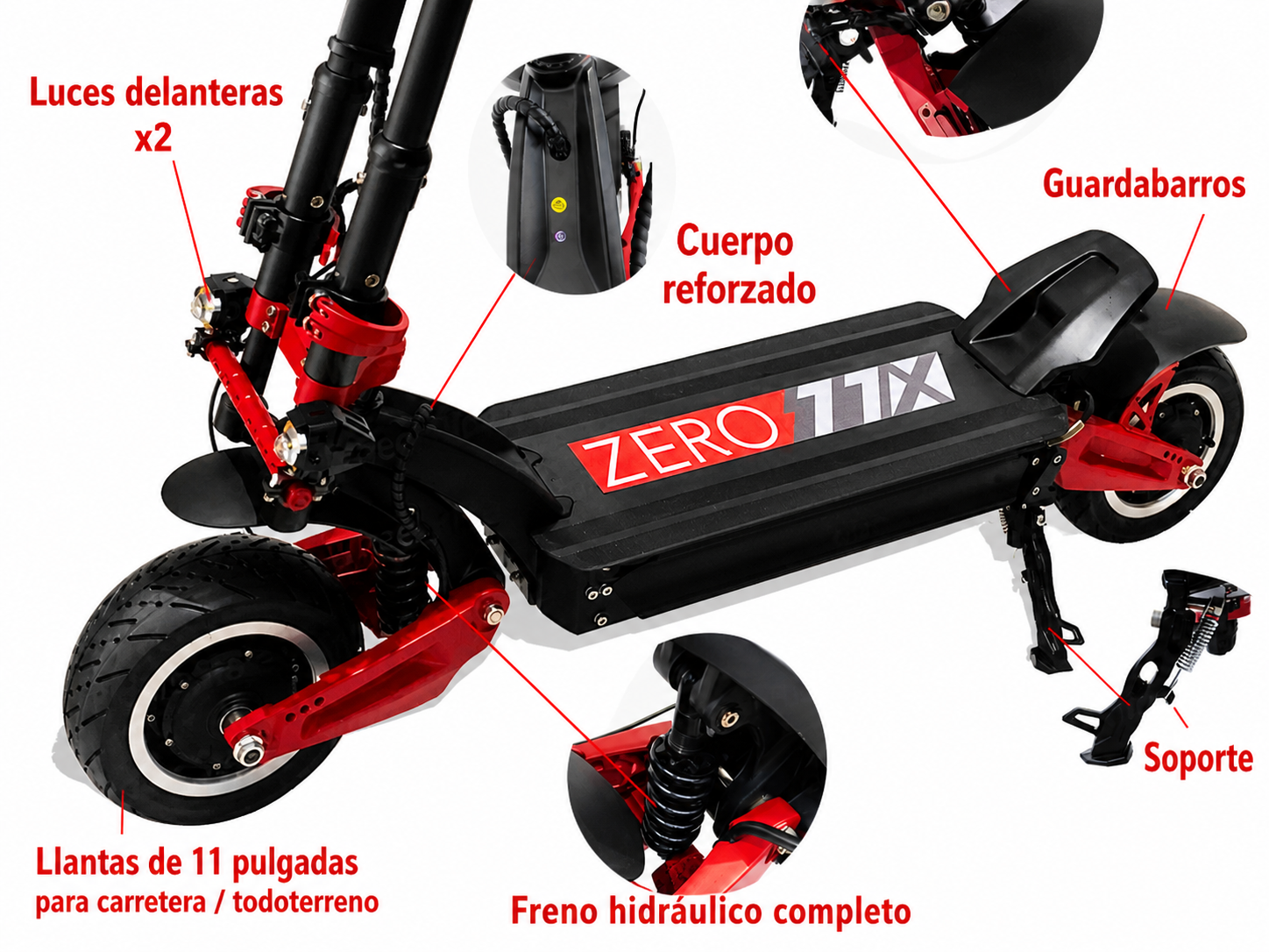 Zero 11X | 72V 32Ah 6400W